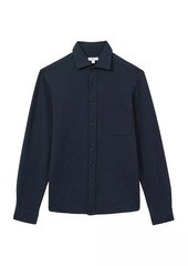 Reiss Kappo Stretch Cotton Long-Sleeve Shirt