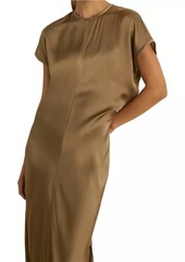 Reiss Kora Satin Maxi-Dress