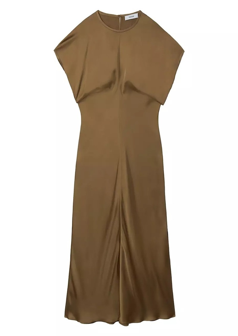 Reiss Kora Satin Maxi-Dress