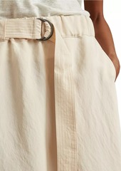 Reiss Kori Belted A-Line Skirt