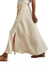 Reiss Kori Belted A-Line Skirt