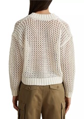 Reiss Larissa Linen-Cotton Sweater