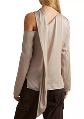 Reiss Lauren Draped Off-The-Shoulder Top