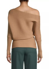 Reiss Lorna One-Shoulder Sweater