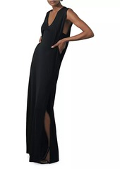 Reiss Lucia Cut-Out Jersey Maxi Dress