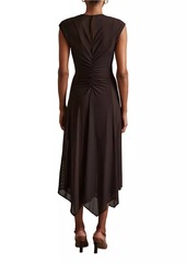 Reiss Lyra Ruched Midi-Dress