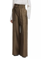 Reiss Maria Belted Cargo Trousers