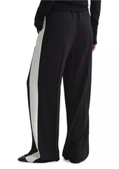 Reiss May Colorblocked Wide-Leg Pants