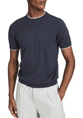 Reiss Romer Slim Fit Solid Cotton T-Shirt