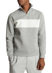 Men's Reiss Sebastian Slim Fit Colorblock Sweatshirt