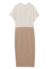 Reiss Miller Colorblock Midi-Dress