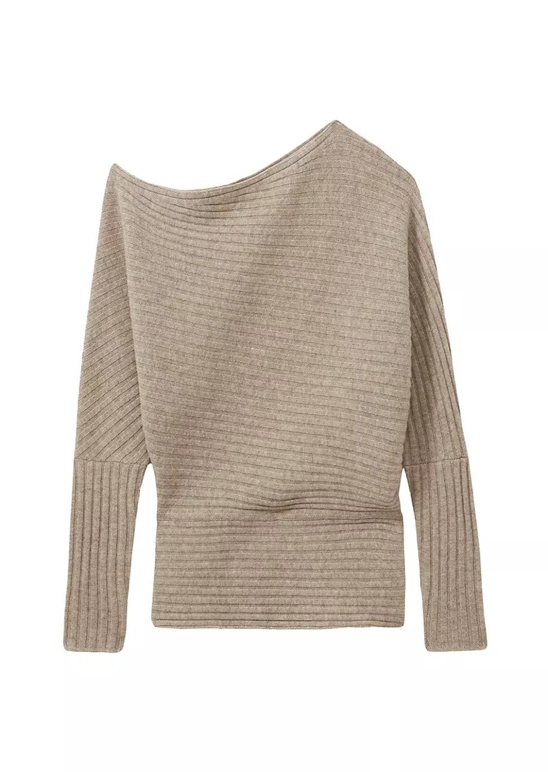 Reiss Nelly Ribbed Wool Sweater