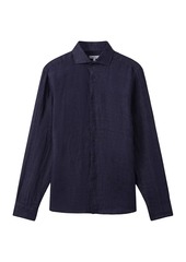 Reiss Nrd Ruban Linen Button-Front Shirt