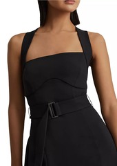 Reiss Nylah Belted Strappy Midi-Dress