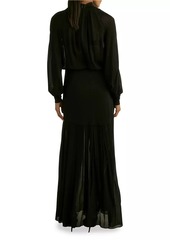 Reiss Octivia Jersey Maxi Dress