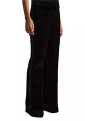 Reiss Parisa Velvet Tuxedo Pants