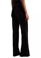 Reiss Parisa Velvet Tuxedo Pants