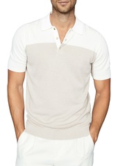 Reiss Alessano Slim Fit Colorblock Short Sleeve Polo