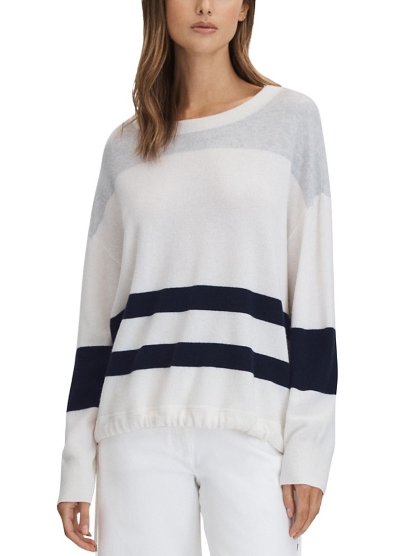 Reiss Allegra Stripe Crewneck Sweater