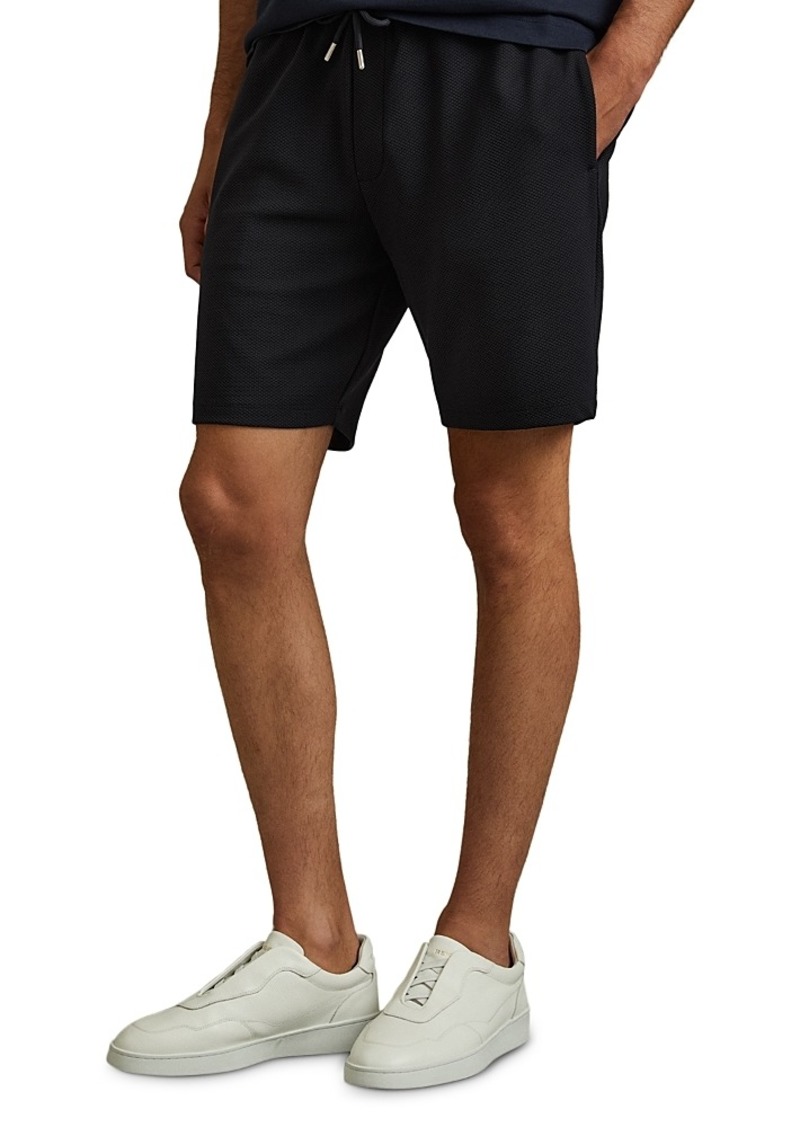 Reiss Amarillo Drawstring Textured 7.3 Shorts