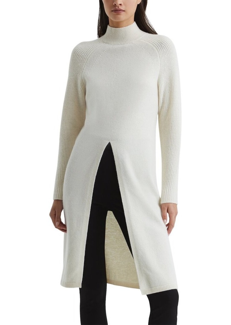 Reiss Astrid High Neck Wool-Blend Tunic