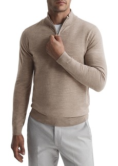 Reiss Blackhall Long Sleeved Merino Funnel Neck Sweater