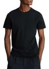Reiss Bless Solid Crewneck T-Shirt in Black at Nordstrom