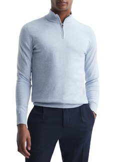 Reiss Men's Blaze Block Cotton Polo Sweater