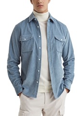 Reiss Bonucci Cotton Corduroy Shirt Jacket