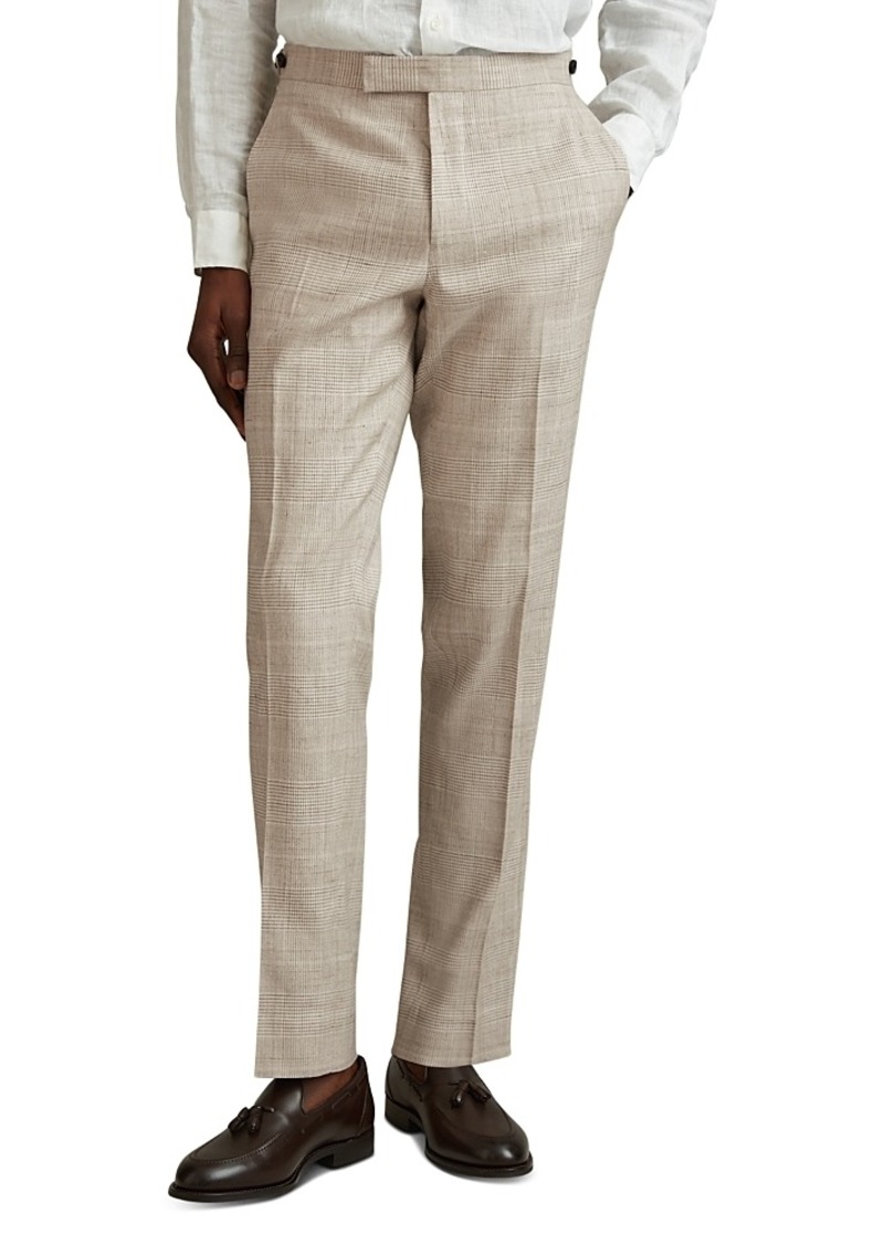 Reiss Boxhill Prince of Wales Slim Fit Dress Pants