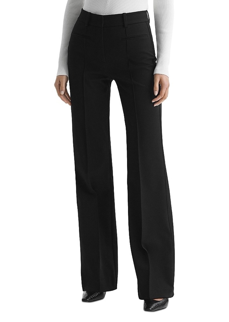 Reiss Claude Flare Leg Pants