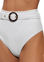 Reiss Danielle Belted High Waist Bikini Bottom