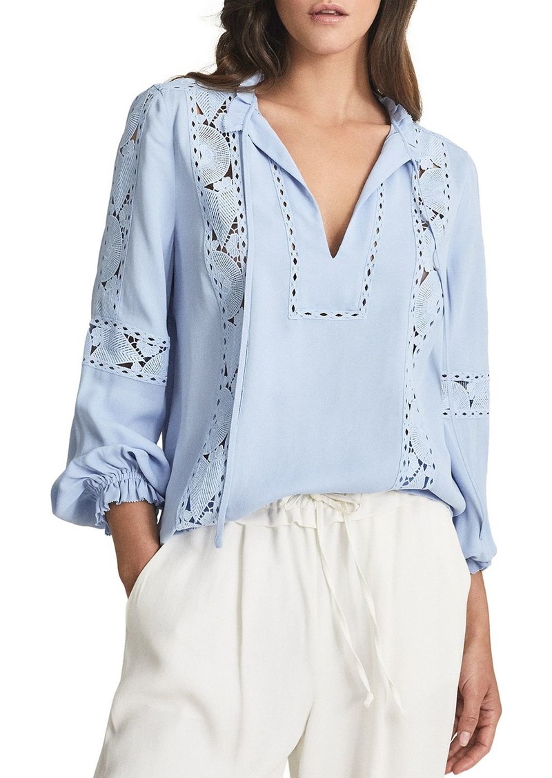 Dottie Lace Panel Blouse - 58% Off!