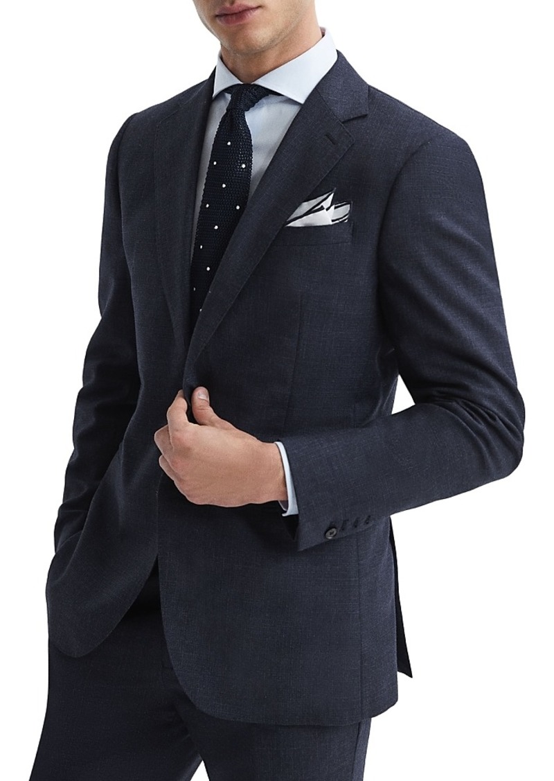 Reiss Dunn Textured Slim Fit Suit Jacket