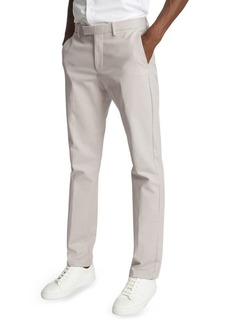 Reiss Eastbury Slim Fit Stretch Cotton Chinos in Stone at Nordstrom