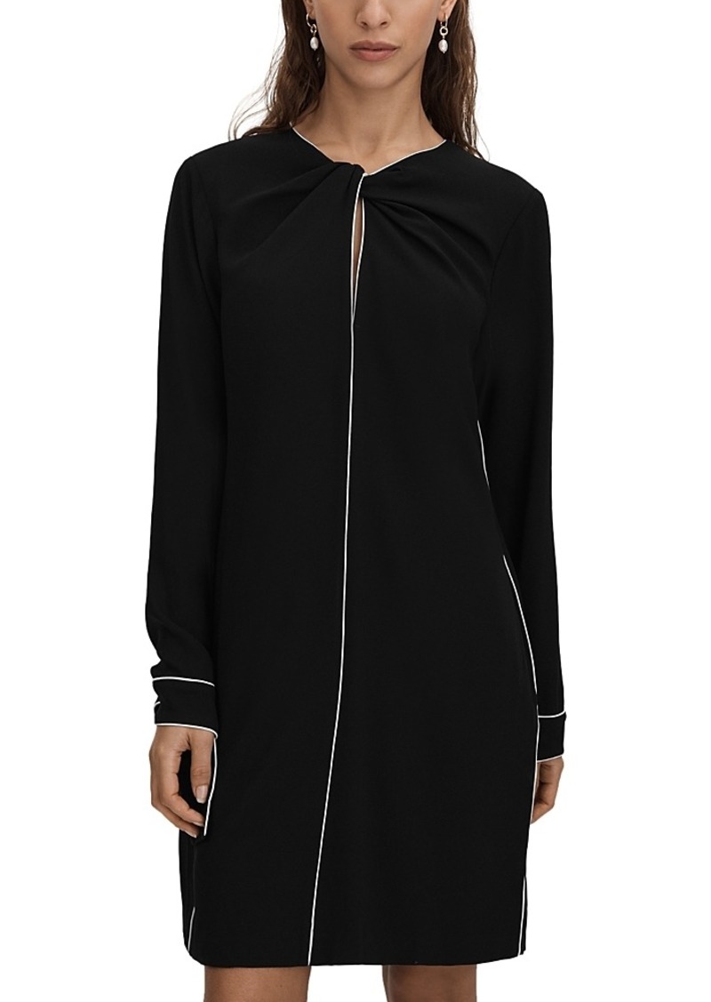 Reiss Eloise Tipped Shift Dress