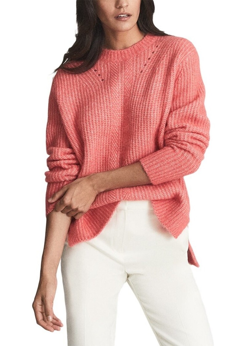 Reiss Emma Waffle Knit Wool & Alpaca-Blend Jumper