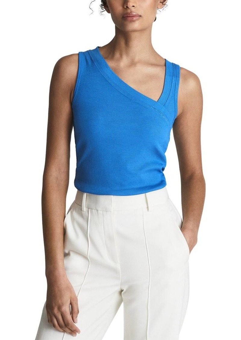 Reiss Erin Asymmetrical Neck Top