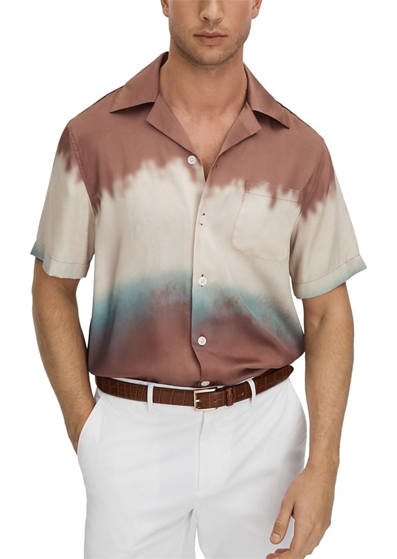 Reiss Evia Printed Camp Shirt