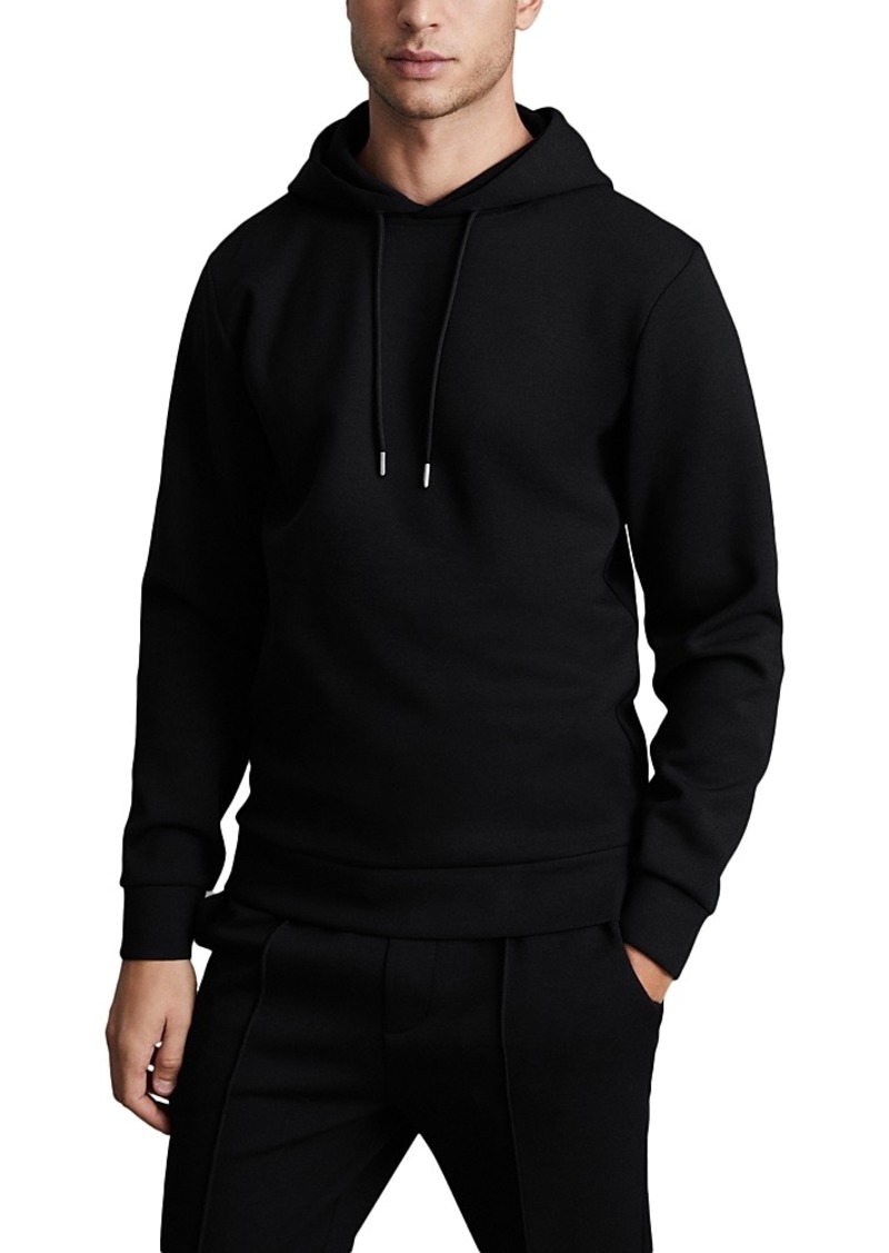 Reiss Fabien Regular Fit Interlock Hoodie