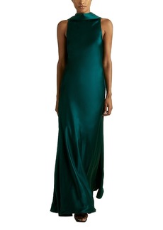 Reiss Fae Satin Maxi Dress