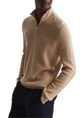 Reiss Flip Quarter Zip Wool Blend Sweater