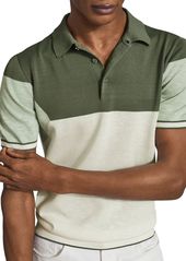 REISS Gerrard Colorblocked Polo Shirt 
