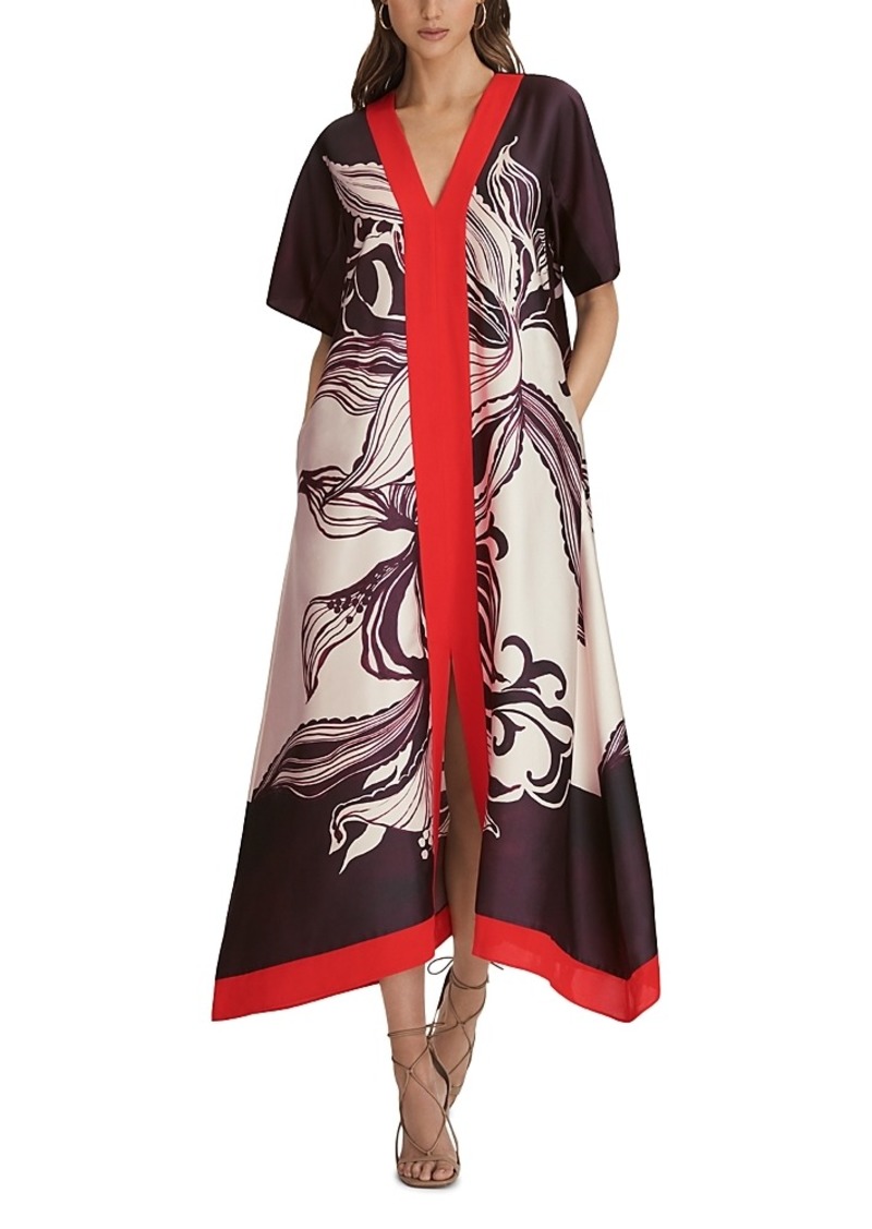 Reiss Hanna Orchid Print Dress