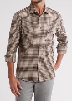 Reiss Harry Regular Fit Button-Up Shirt in Oatmeal at Nordstrom Rack