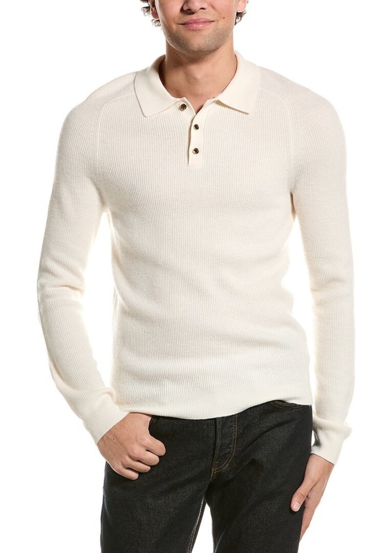 Reiss Holms Wool Polo Shirt