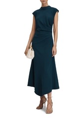 Reiss Jessa Side Ruched Asymmetric Dress