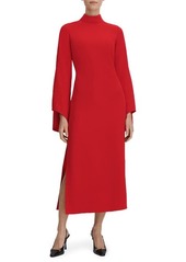 Reiss Katya Long Sleeve Midi Dress