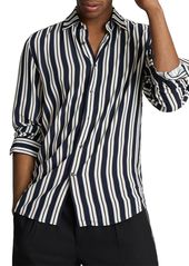 REISS Keanu Striped Shirt