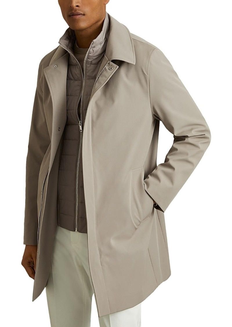 Reiss Logan Hybrid Overcoat